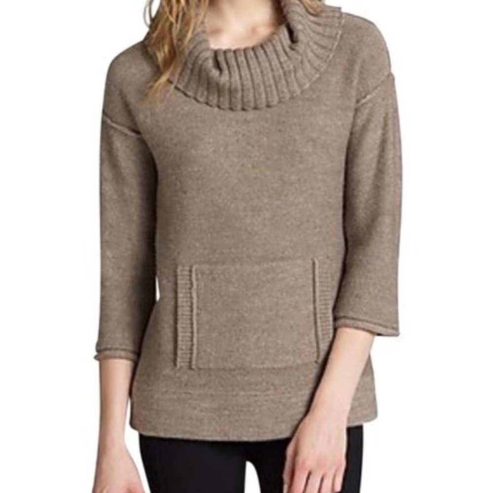 J Crew Wool and Mohair Cowl Neck Sweater